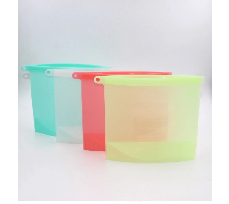 Summer Gift Reusable Silicone Food Preservation Bag Freeze Bag