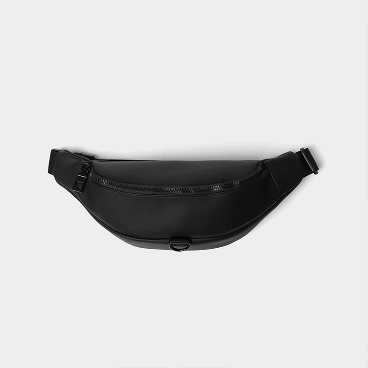 Waist Bags PU Leather Belt Bag Men Fanny Pack with Adjustable Strap