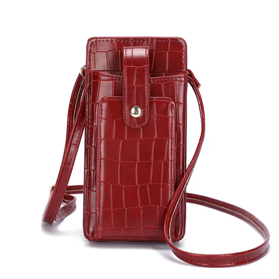 カスタマイズされたロゴデザイナー女性レディカードホルダークラシック財布電話バッグ財布