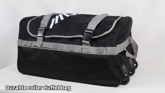 旅行用荷物バッグ ホイール付きダッフルバッグ 荷物キャリー ローリングダッフル 折りたたみ式 折りたたみ式ダッフルバッグ