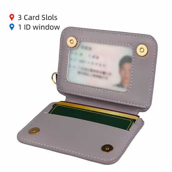 カスタマイズ卸売パスポートホルダー財布レザー PVC 折りたたみ金属マネークリップ RFID ブロッキングアルミビジネス磁気 ID コインクレジットカードホルダー